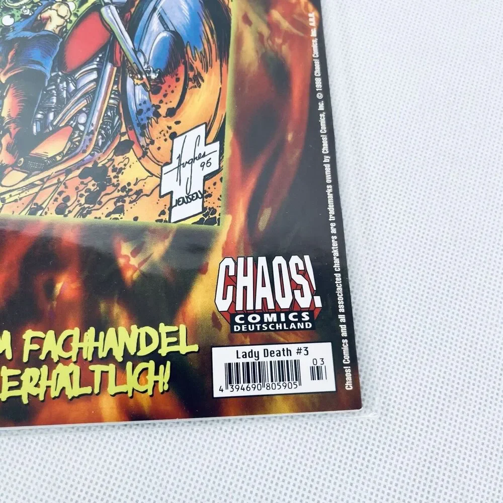 Lady Death Reckoning #3 German Euro Chromium Variants‎ Chaos Comics Deutchsland